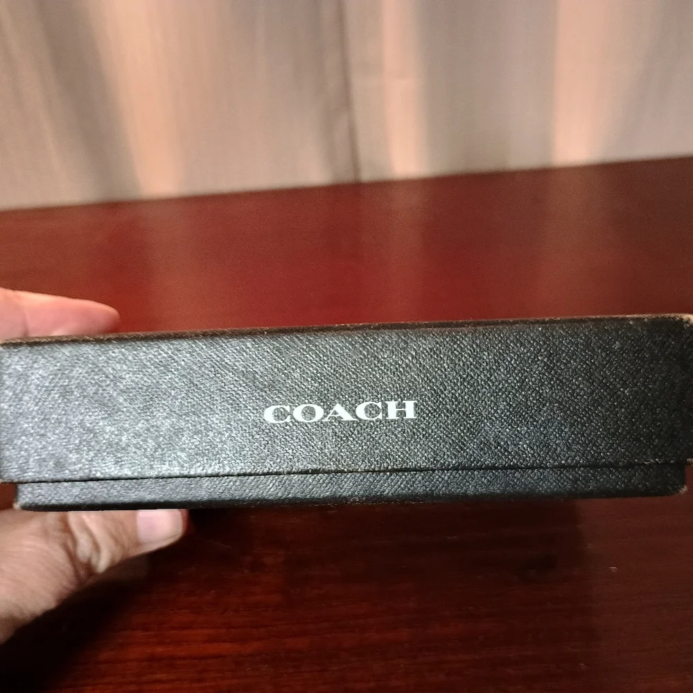 Coach Water Buffalo Leather Wallet